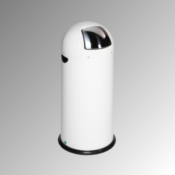 Mülleimer mit Einwurfklappe