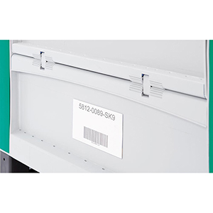 Etikettenhalter für Palettenboxen LxB 210x148 mm