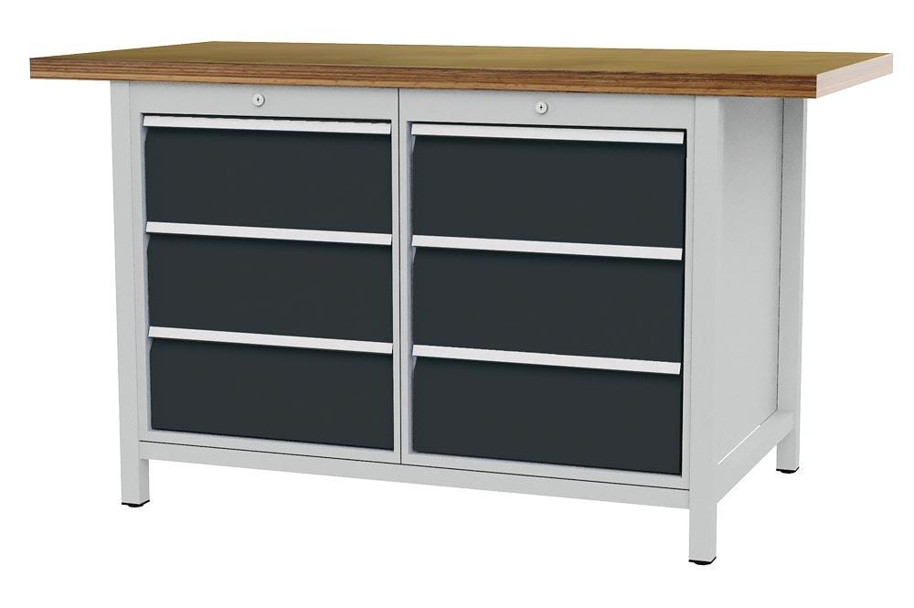 Werkbank, BxTxH 1500x750x959 mm