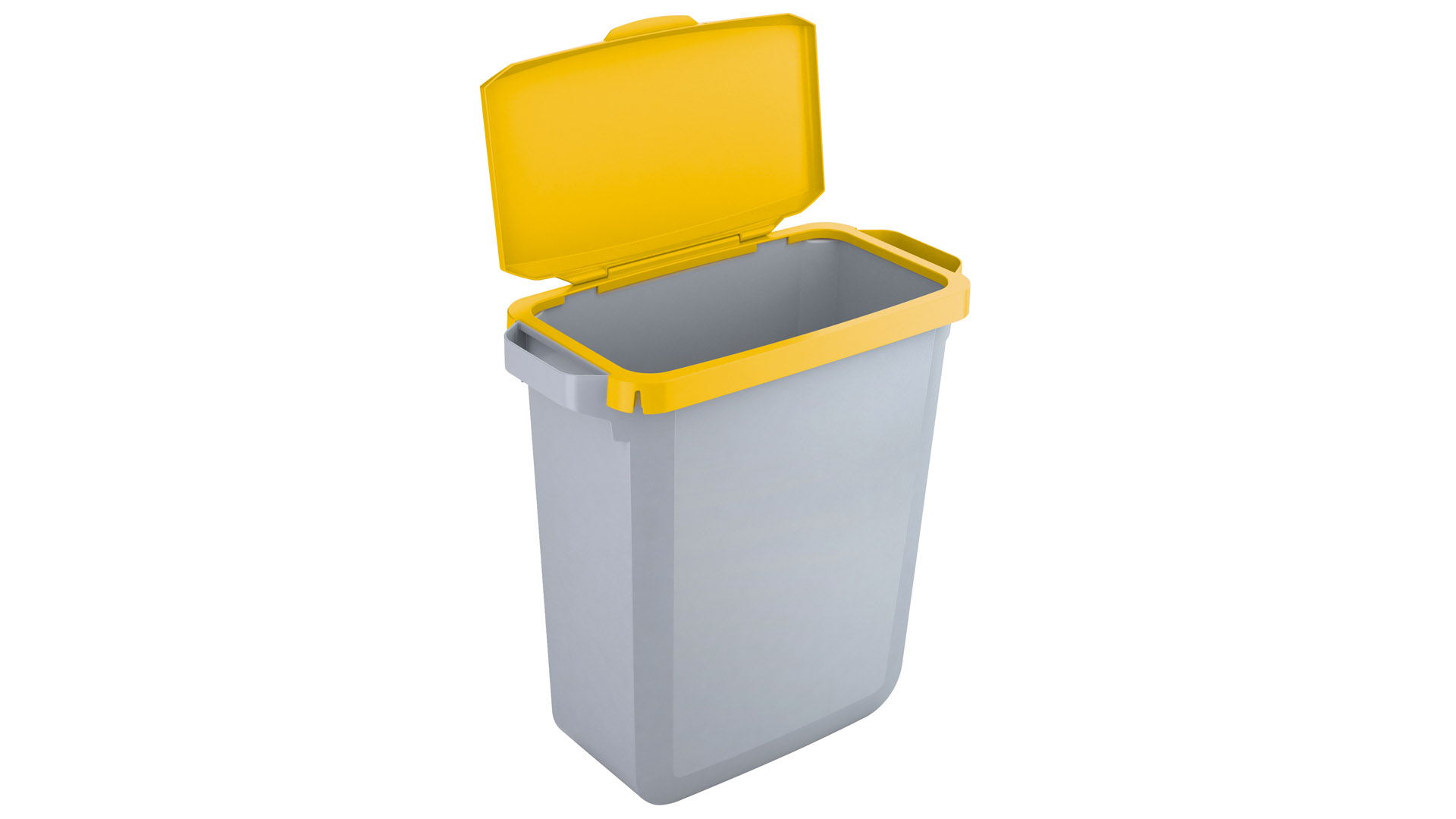 Wertstoffsammler inkl. gelbem Klappdeckel