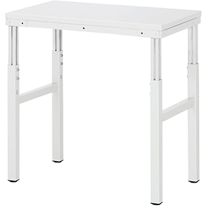 Arbeitstisch höhenverstellbar, Breite 70 cm, Tiefe 50 cm, Höhe 100 cm,  Schublade(n), Platte: EGB-Melaminharzbeschichtet (ESD)