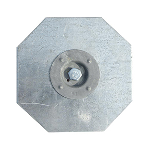 Kreuzklemme Zubehör für Bodenauffangwannen, BxT 120x120 mm
