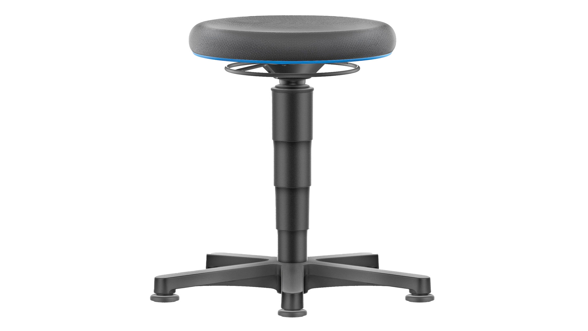 Drehhocker, Arbeitshocker mit Gasfeder-Höhenverstellung