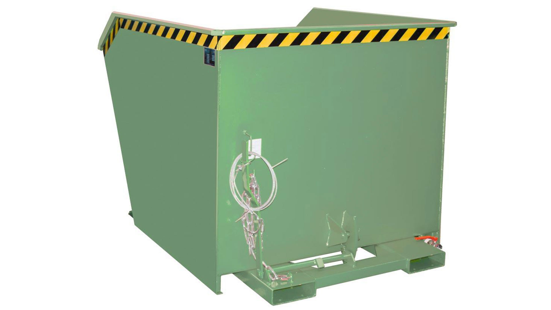 Späne-Mulden-Selbstkippbehälter