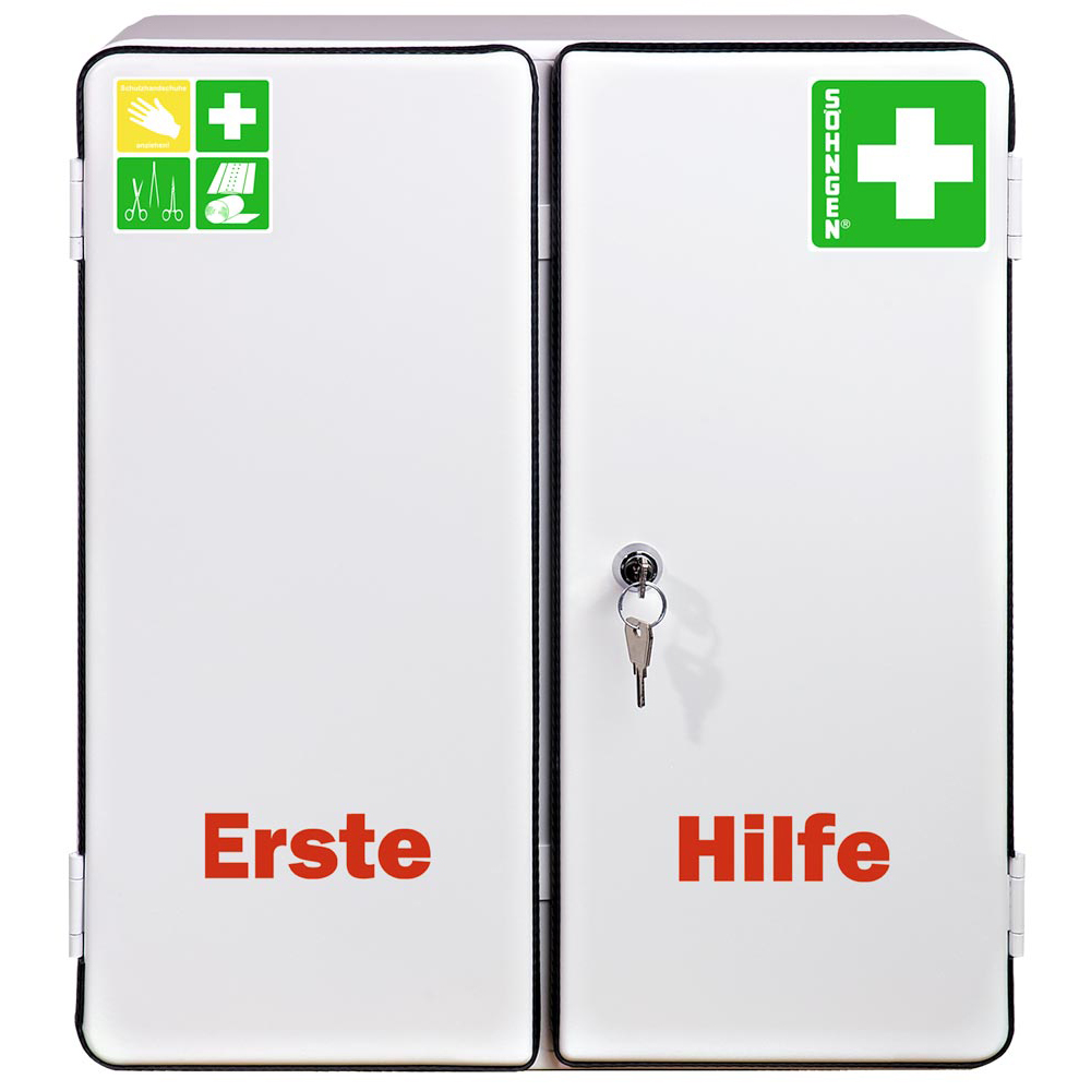 Verbandschrank mit 2 Böden