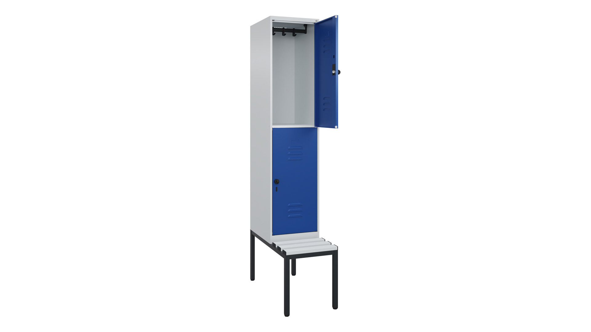 Fächerschrank, Breite 40 cm, Höhe 212 cm, Tiefe 50 cm,  Fächer