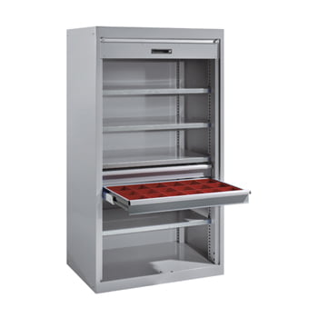 Materialschrank mit Rollladen
