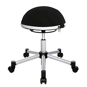Drehhocker, Fitness-Hocker mit luftgefülltem Sitzkissen