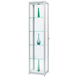 Vitrine, Standvitrine mit Flügeltüren