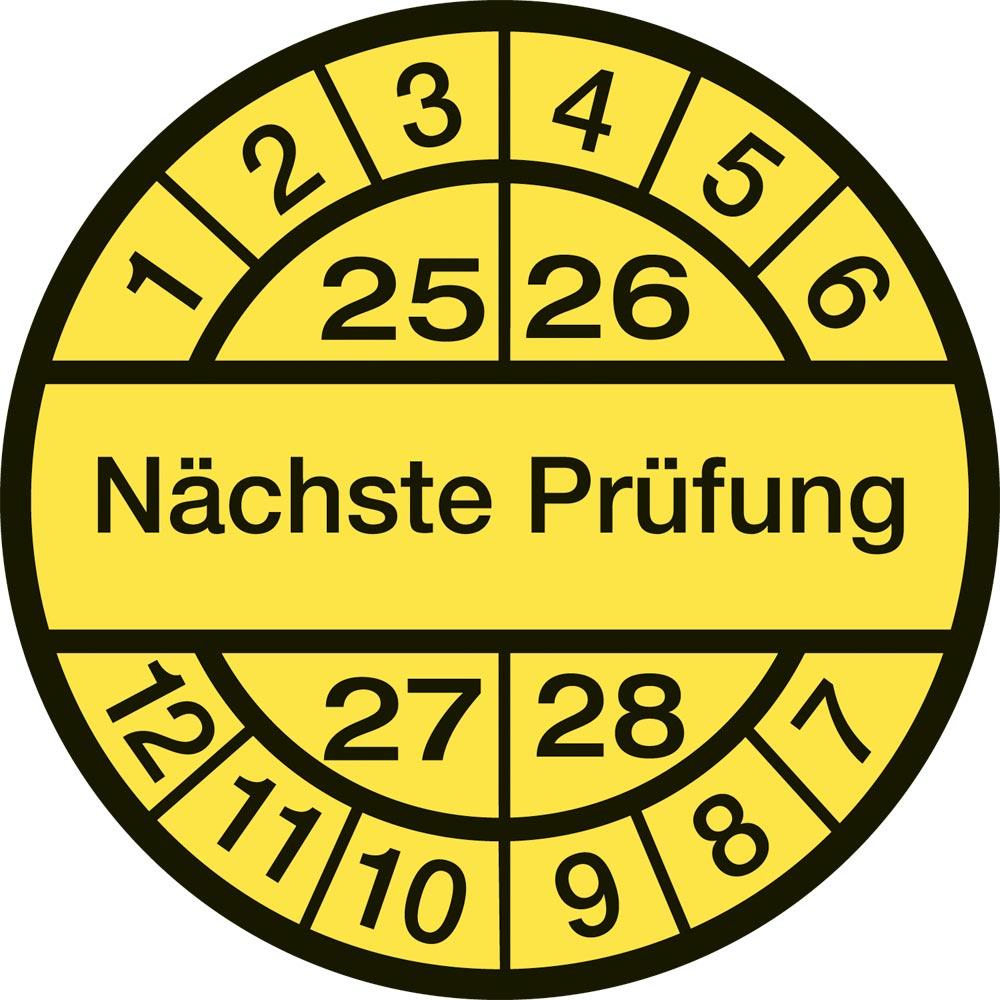 Prüfplakette