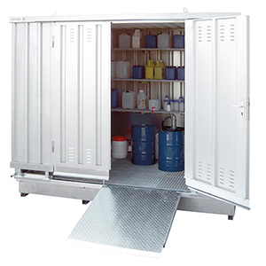 Gefahrstoffcontainer, Umweltcontainer