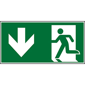Rettungszeichen, Rettungsschild, Notausgang