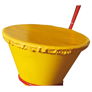 Abdeckung für Streuwagen