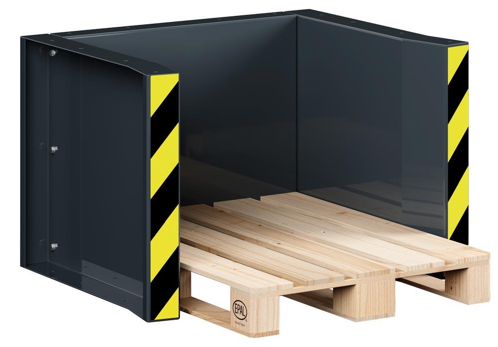 Paletten-Stapel-Station für 5x Europaletten