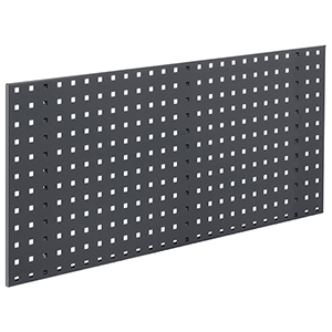 Lochplatte, RAL 7016, BxH 450x1000 mm