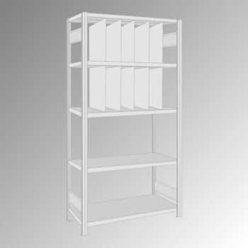 Ladenregal, Verkaufsregal, Fachbodenregal