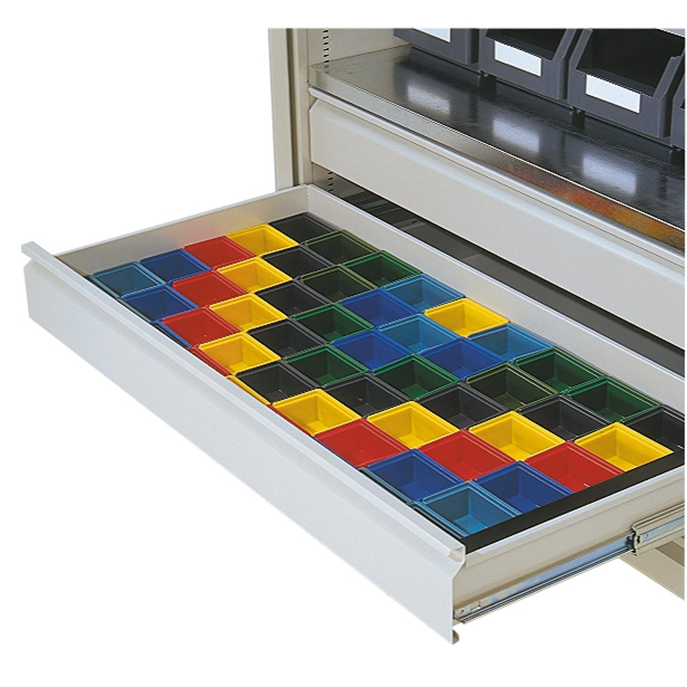 Schubladeneinteilung für Großraumschränke: Kasten-Set Gr. 8
