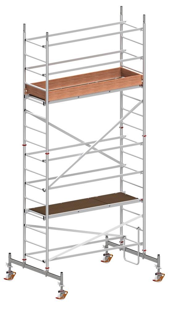 Fahrgerüst  mit Fahrtraverse