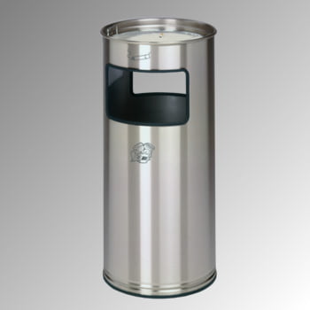 Abfalleimer mit Ascher