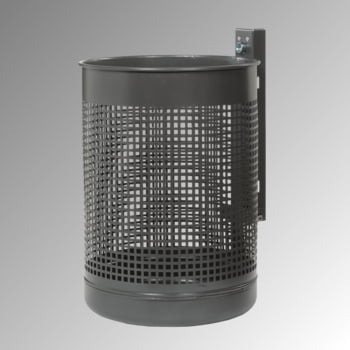 Abfalleimer mit gelochtem Korpus