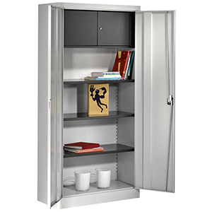 Aktenschrank mit Flügeltüren, Büroschrank
