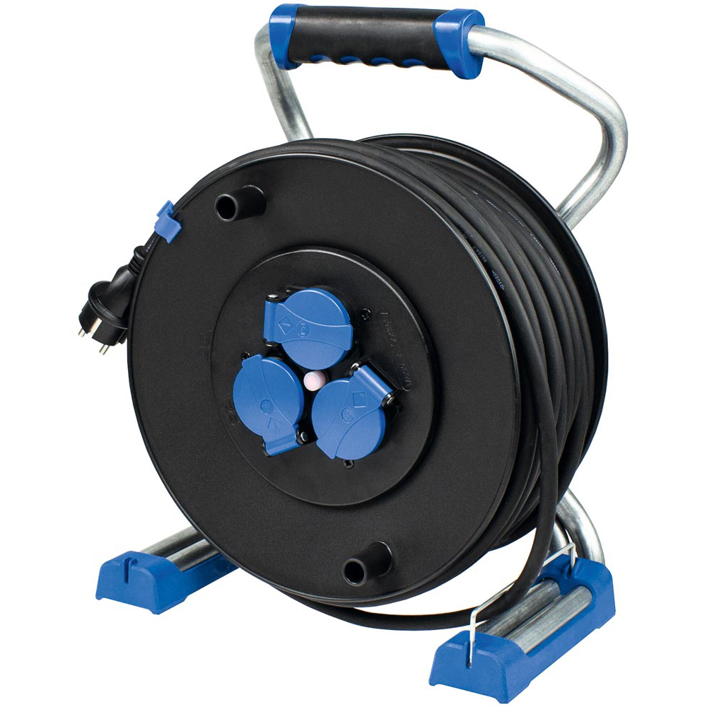 Kabeltrommel aus Kunststoff, 33 m H07RN-F