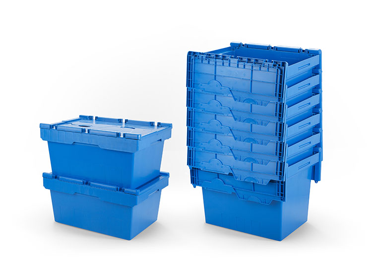 Stapelbehälter aus Kunststoff