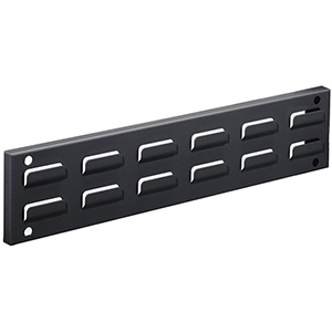 Schlitzplattenstreifen, RAL 7016, BxH 460x100 mm