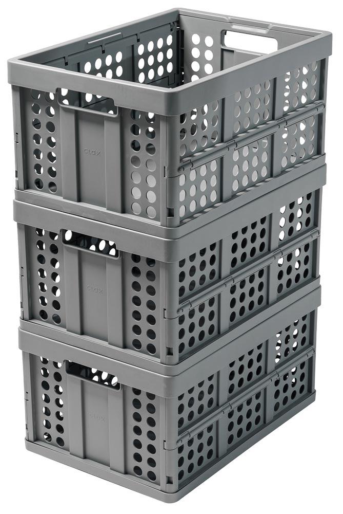 Klappbox, Faltbox, ohne Deckel