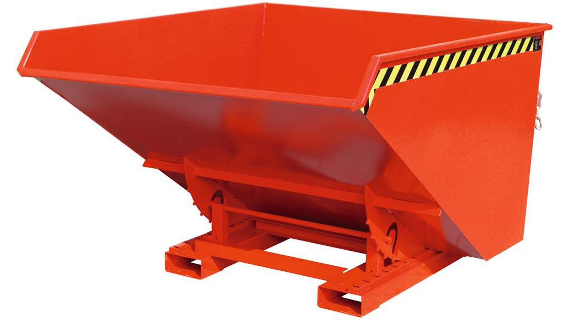 Späne-Selbstkippbehälter mit Abrollsystem
