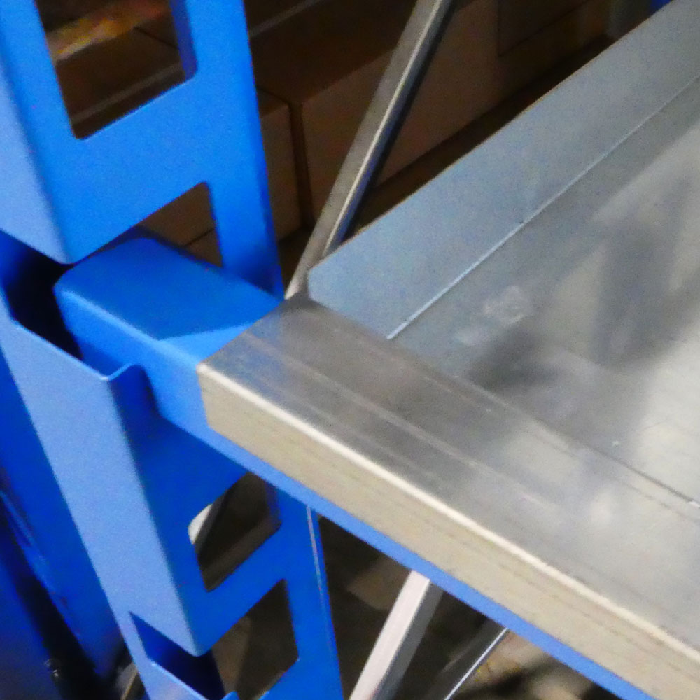 Wannenboden für Palettenregale und Kragarmregale, verzinkt