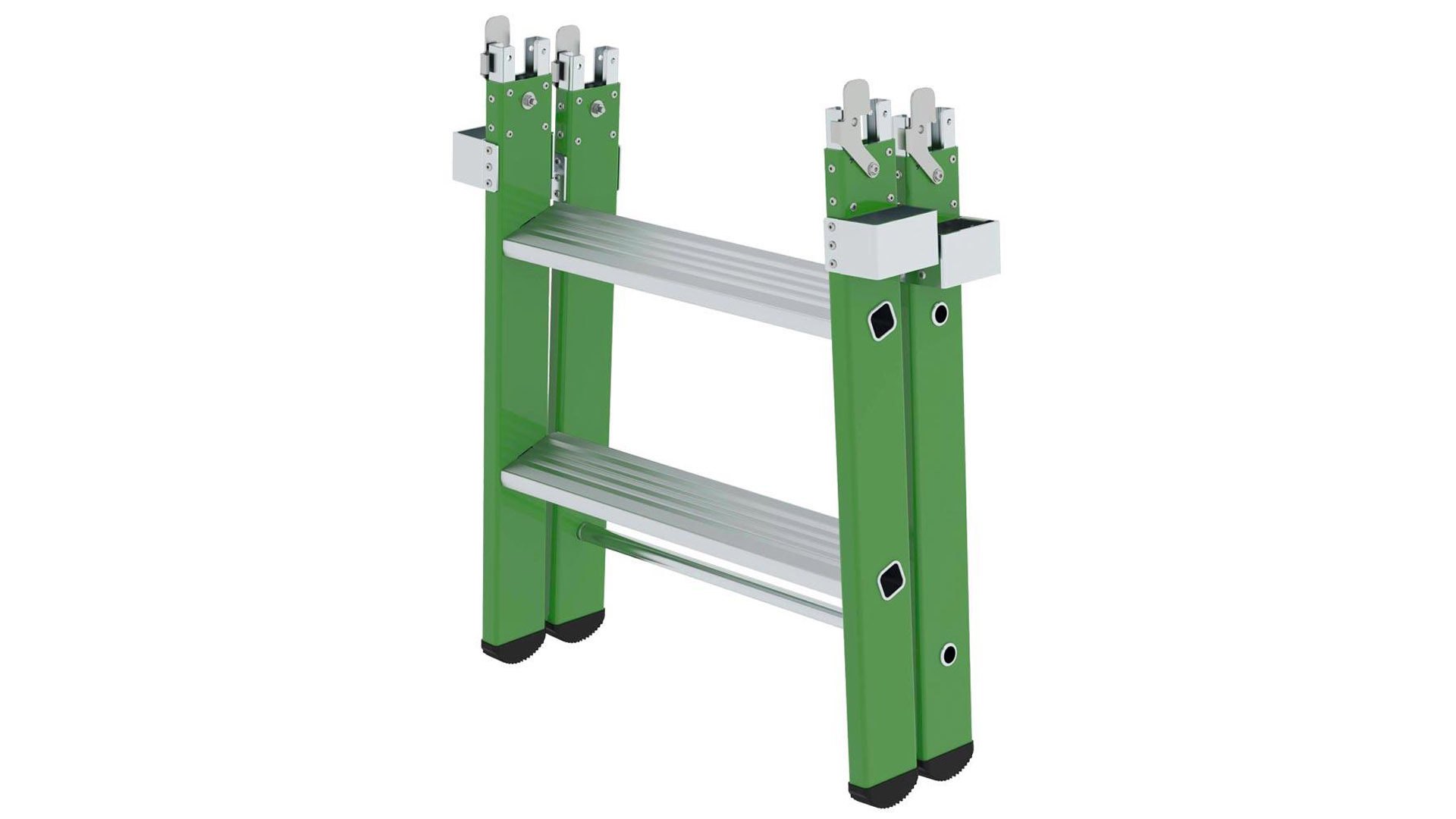 Verlängerung für Plattformleiter plus 2 Stufen