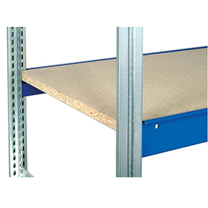 Zusatzfachebene für Weitspannregal mit Fachlast 400 kg mit Spanplattenboden