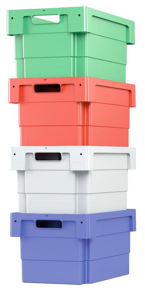 Wendekasten mit Grifföffnungen