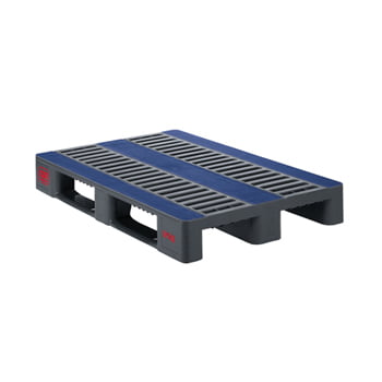 Kunststoffpalette, 3-Kufen-Palette