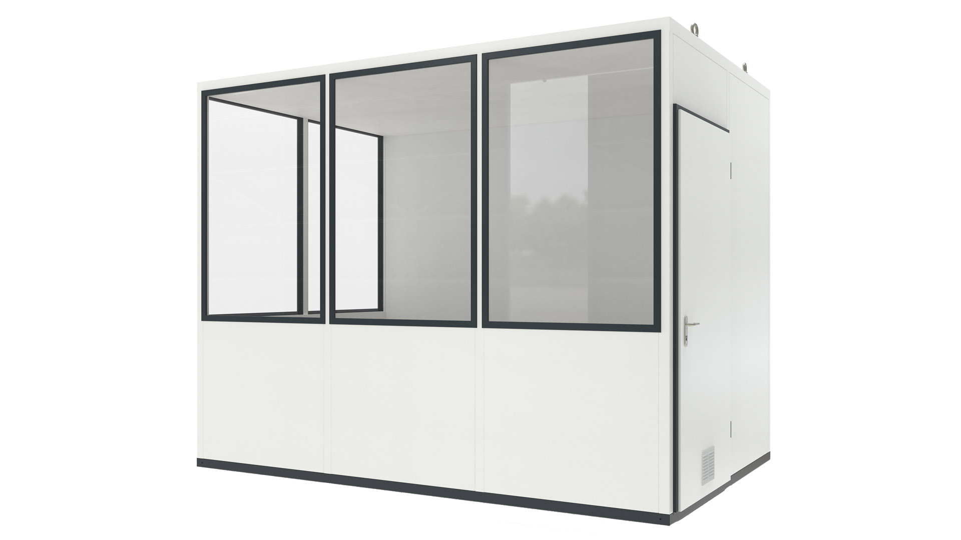 Hallenbüro, Bürocontainer, Mehrzweckraum