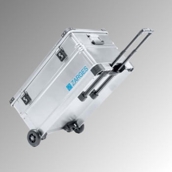 Zarges Kiste K 424 XC, Lagerbox, Alu Kiste - 105 Liter - 800 x 500 x 385 mm - Aluminiumkiste