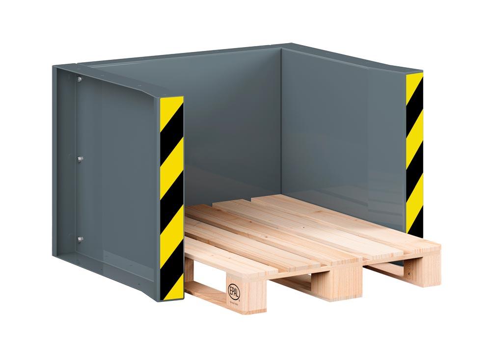 Paletten-Stapel-Station für 5x Europaletten