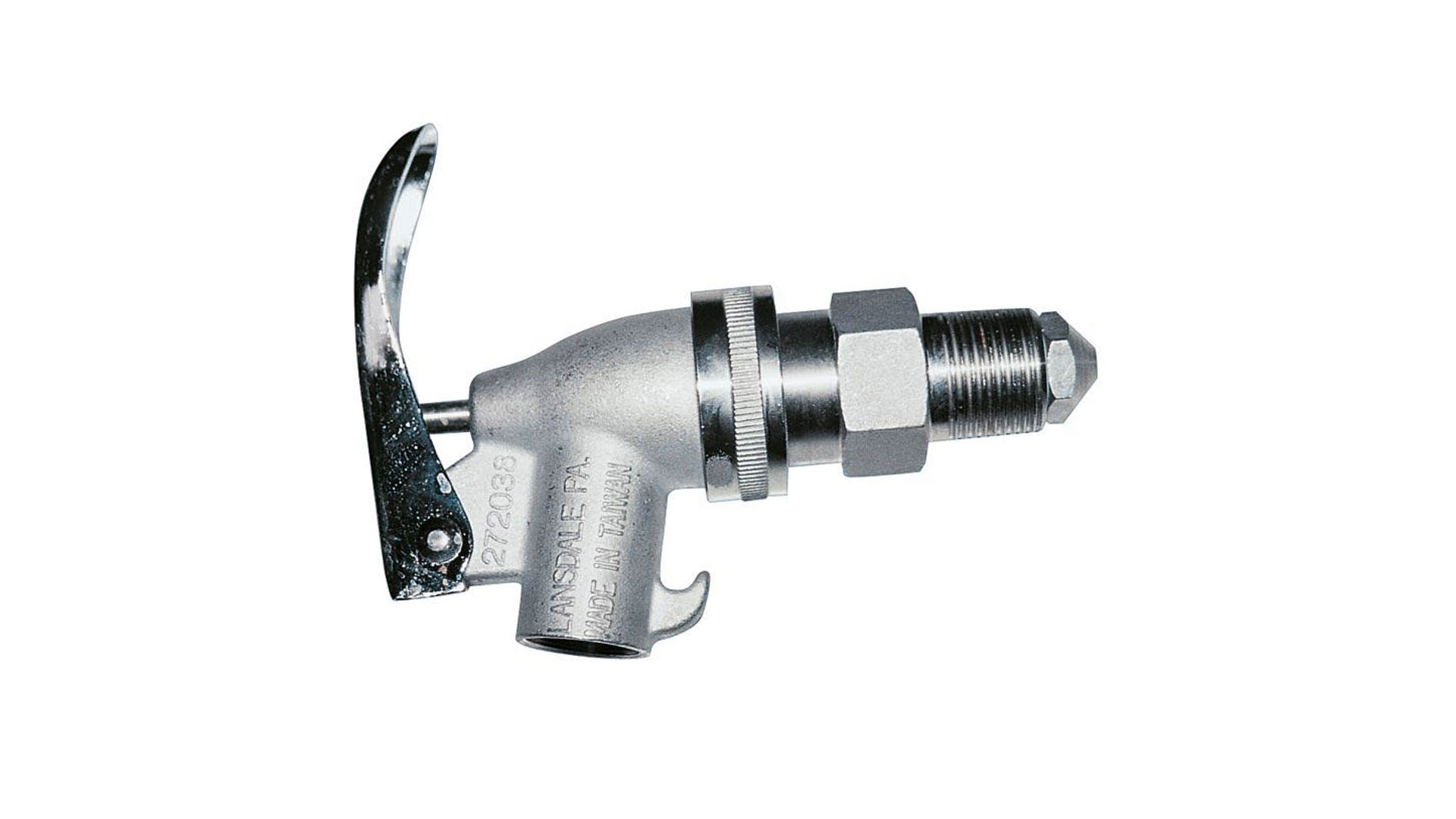 Edelstahl-Zapfhahn mit 3/4 Gewinde