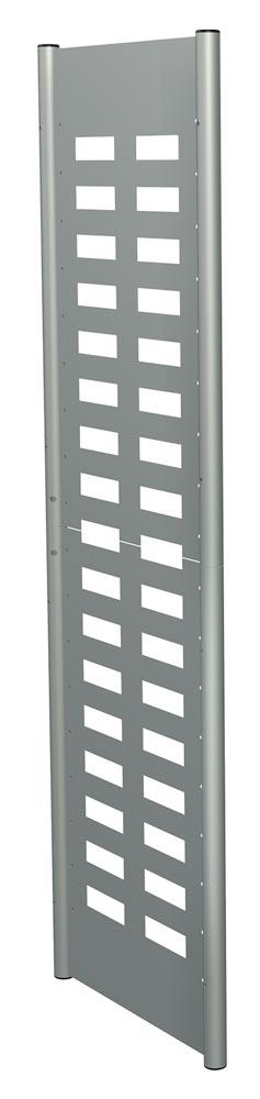 Abschlussrahmen für Büroregal, TxH 500x1800 mm