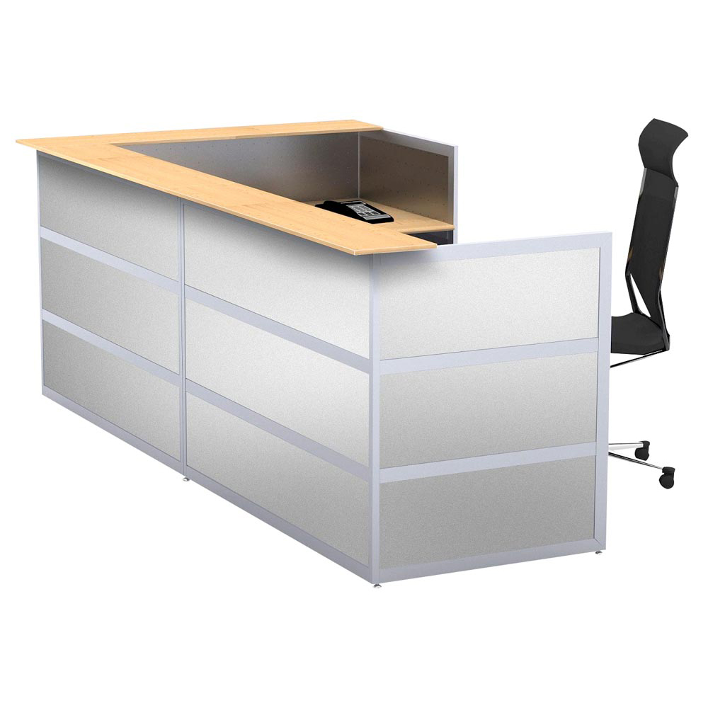 Empfangstheke, Ecktheke + Anbau