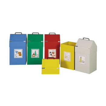 selbstlöschender Wertstoffsammler, Abfallbehälter