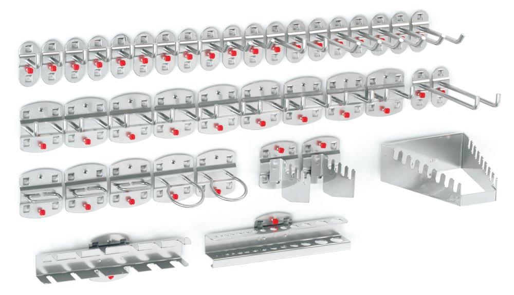 Bestückungssortiment für SystemeinheiT Hakensortiment 40-tlg.