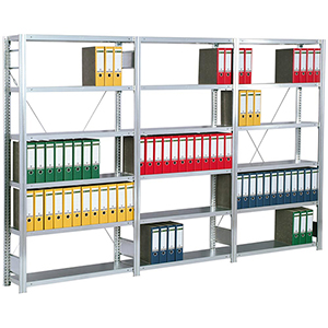 Aktenregal, Büroregal, Steckregal - Set