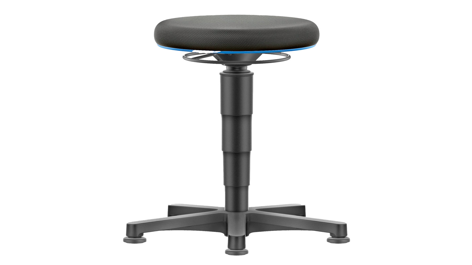 Drehhocker, Arbeitshocker mit Gasfeder-Höhenverstellung