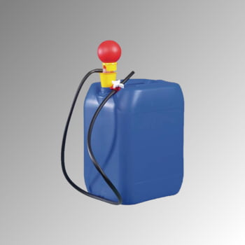 Handpumpe aus Polypropylen (PP) mit Schlauch und Hahn