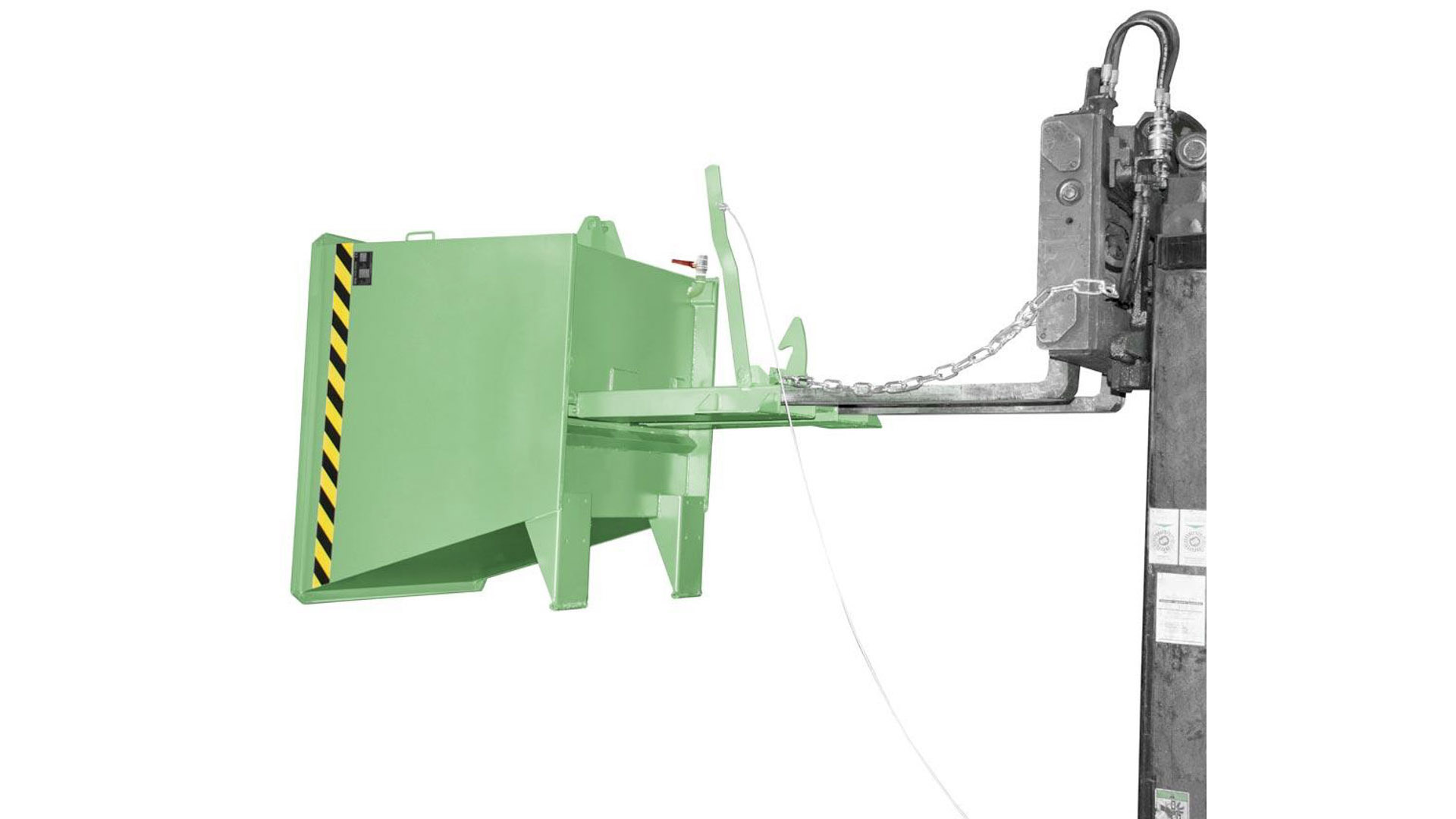 Späne-Kippbehälter für Routenzüge