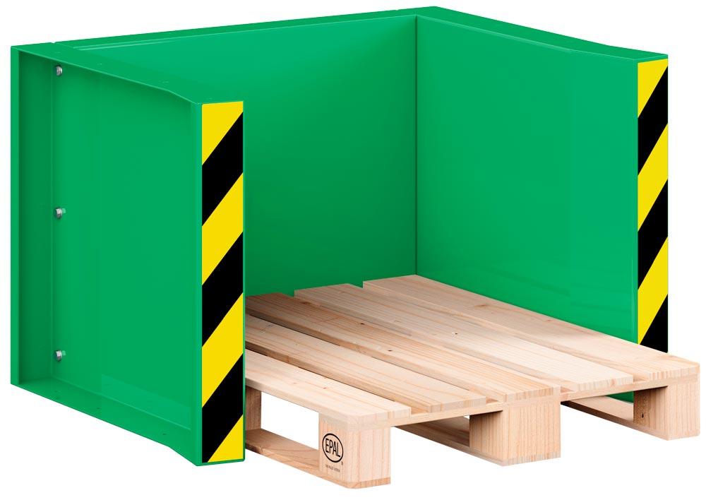 Paletten-Stapel-Station für 5x Europaletten