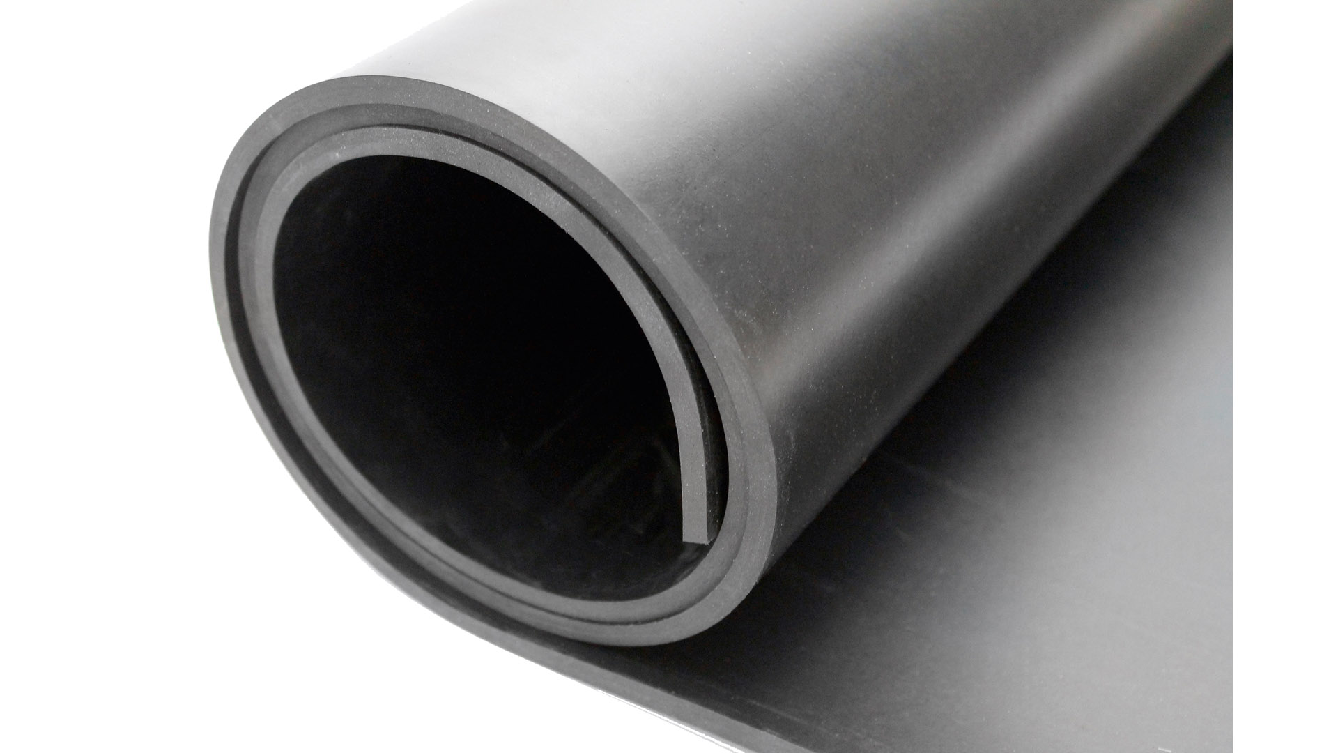 Gummimatte, Bodenschutzmatte, Industriegummi aus SBR Breite 1400 mm