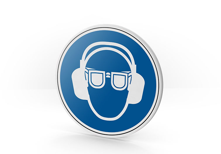 Gebotszeichen, Gebotsschilder